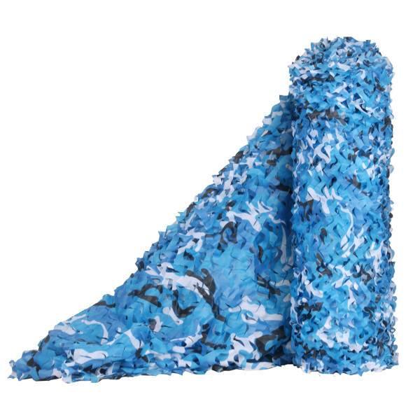 Camouflage net blue